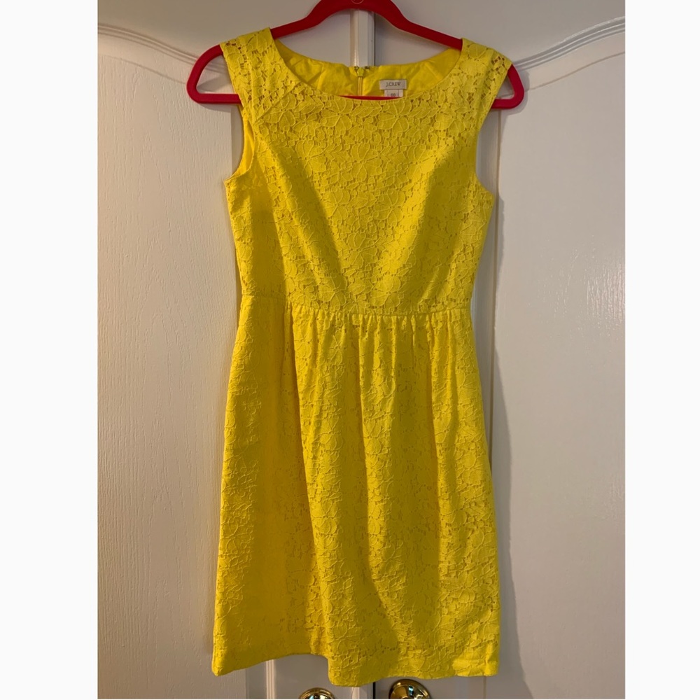 J. Crew yellow sundress